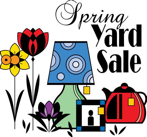 Green and Blue Community <strong>Yard Sale Yard</strong> Sign. . Clip art yard sale